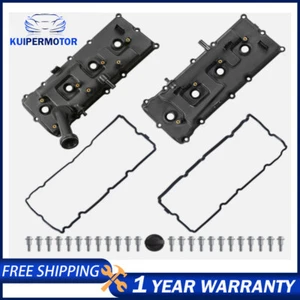 2PCS LH+RH Engine Valve Covers FIT Nissan Pathfinder Armada Infiniti QX56 New - Bild 1 von 9