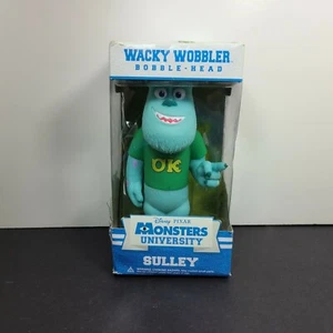 Funko Wacky Wobbler Disney Monsters Inc University Sulley Bobblehead Toy Figure - Picture 1 of 6