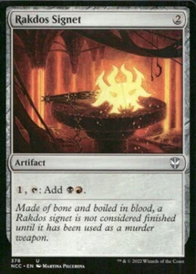 MTG Rakdos Signet - Streets of New Capenna - Uncommon - Magic the Gathering - Bild 1 von 2