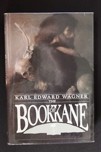 THE BOOK OF KANE by Karl Edward Wagner~HB/DJ 1985 ED JEFF JONES 1st - Picture 1 of 5