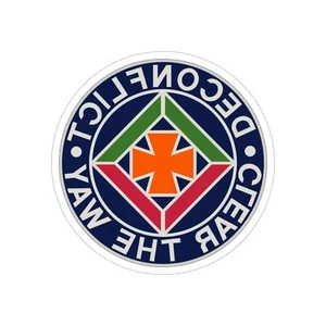 58th Air Traffic Control Battalion (U.S. Army) REVERSE PRINT Transparent STICKER - Picture 1 of 16