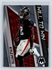 Kyle Pitts 2022 Panini Mosaic #WW-17 Will to Win Atlanta Falcons 3-14 - Picture 1 of 2