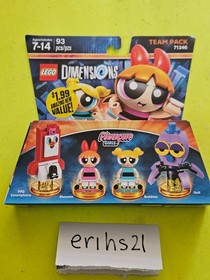 LEGO Dimensions 71346 The Powerpuff Girls Team Pack - Blossom and Bubbles NEW