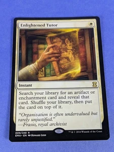 MTG Magic: Eternal Masters: Enlightened Tutor #009/249 Rare - NM - Picture 1 of 2