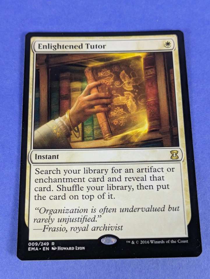 MTG Magic: Eternal Masters: Enlightened Tutor #009/249 Rare - NM - Image 1 of 2