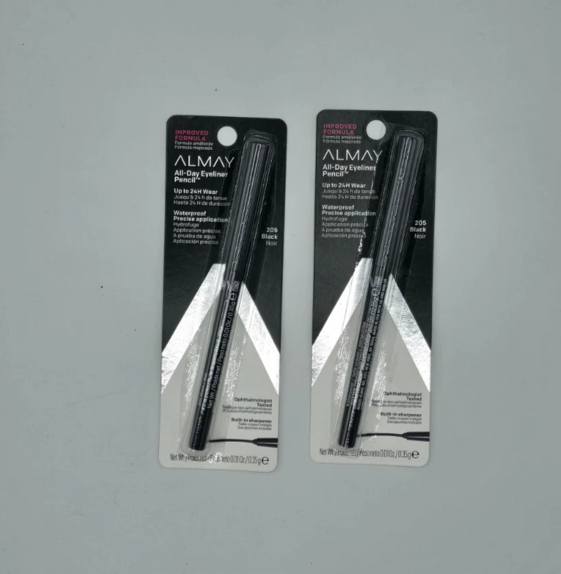 (2 упаковки) Almay весь день подводка карандаш - 205 черный - Изображение 1 из 1