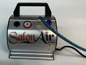 Salon Air Master Modell TC-60 Airbrush Kompressor mit Luftschlauch, 1 Spritzpistole - Bild 1 von 17