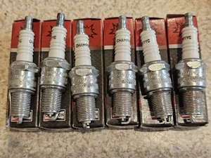 Champion Zündkerzen Set Jaguar 420 + 420G 4,2 Liter (Vergaser) - SIEHE FOTOS - Bild 1 von 3