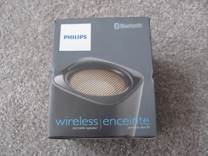 Mini altavoz Bluetooth portátil inalámbrico Philips BT100B/37 con micrófono para llamadas telefónicas - Imagen 1 de 10
