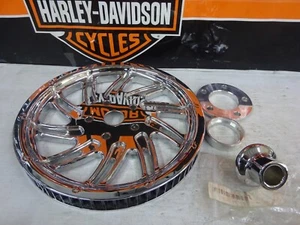 Harley Davidson's Custom's & Chopper's Rpl PM 66T x 1" CHROME BILLET BELT PULLEY - Picture 1 of 20