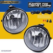 Fit For 2005-2011 Toyota Tacoma Bumper Fog Lights Driving Lamps + Bulbs Complete
