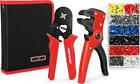 Crimping and Stripping Tool Kit, MAXPOWER Crimping Pliers 0.25-10mm/AWG23-7 /