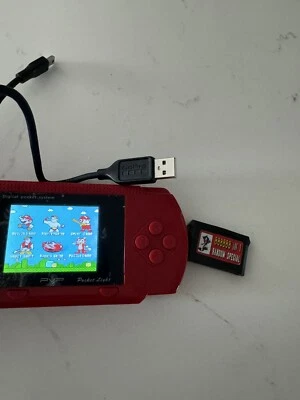 Sistema tascabile digitale Pvp console rossa sistema videogioco portatile - Immagine 1 di 4