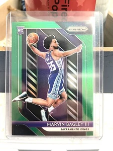 2018-19 Panini Prizm - Green Prizm #181 Marvin Bagley III (RC) - Picture 1 of 2