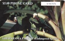 BAHAMAS BS-BAT-0005E THE BAHAMA 1994 PARROT PHONECARD Animals Fauna Birds   #241