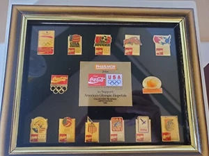 COCA-COLA USA 1992 Olympic Team PHAR-MOR Collectors Pin Series LE OB NEW - Picture 1 of 12