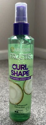 Gel en spray definidor de forma de rizo Garnier Fructis para cabello rizado, 8,5 fl oz - LEER Foto 1 de 3
