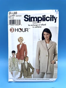 UNCUT 2000 #9138 Simplicity pattern - jacket - 6, 8, 10, 12 - Picture 1 of 4
