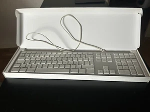 Clavier Apple AZERTY ordinateur iMac Keyboard numeric Keypad A1243 - Bild 1 von 15