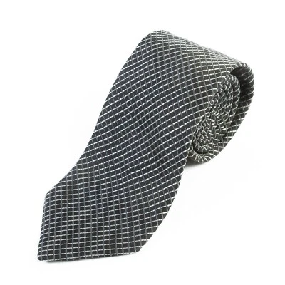 Giorgio Armani Black Graph Check Tie 22821 Foto 1 de 2