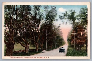 Postal del condado de San Lorenzo de Canton Avenue mirando West Potsdam NY L2 - Imagen 1 de 3
