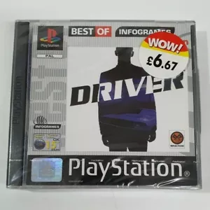 Driver (PS1) - Totalmente Nuevo y Sellado - Edición Best Of Infogames - Imagen 1 de 10