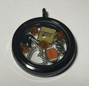 UCF Knights NCAA Memory Charm Locket w/ 22 IN chain NEW - Picture 1 of 3