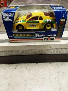 Lancia Beta Montecarlo Team Polistil Auto Radiocomandata anno 1981 funzionante! - Foto 1 di 14