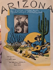 Seltene "Arizona" Noten von F. E. "Happy" Searls. Sun Valley Musikverlag - Bild 1 von 2