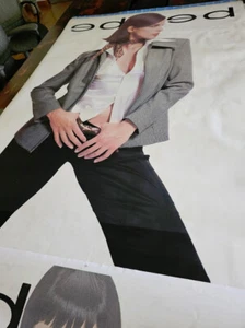 bebe Poster 68 x 47 Fashion Runway Model Banner Store Werbung Kunst 2000 - Bild 1 von 2
