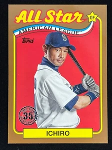 2024 Topps Series 2 1989 Topps All-Stars Gold Ichiro Suzuki /50 Mariners - Picture 1 of 3