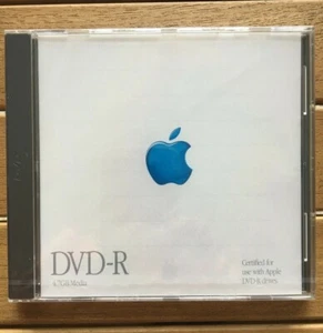 NEW/SEALED Packaging Official Apple Power Mac G4 4.7GB Single DVD-R Disc Media - Picture 1 of 2