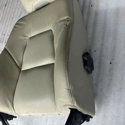 VOLVO S80 1999-2003 FRONT PASSENGER SEAT LEATHER FACTORY OEM TAN SEAT BACK - Image 1 of 4
