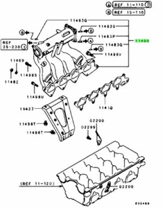 Manifold, Inlet For: Mitsubishi Lancer Evo 5 6 CP9A - Picture 1 of 1