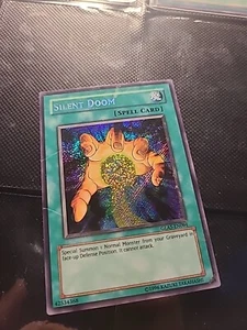 Silent Doom glas-en094 Unlimited Edition Secret Rare Yu-Gi-Oh! - Picture 1 of 7