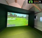 Golf Simulator Enclosure - SimBay PRO 300 - view dimensions