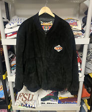 Vintage Jeff Hamilton Jacket Size XL NFL Super Bowl 2001 Black Jacket Tampa FL