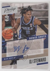 2021-22 Chronicles Draft Picks Prestige Bonus Shots Signatures DJ Steward Auto