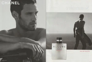 Paper advertising - advertising paper - Allure de Chanel 2 pages (small template) - Picture 1 of 1