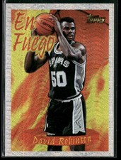 David Robinson 1996-97 Topps Season's Best En Fuego E #5 San Antonio Spurs