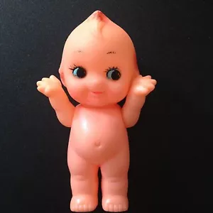 Vintage Kewpie kewpee boy action figure doll Japan vinyl 4" Made in Japan - Picture 1 of 6