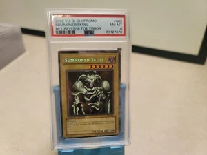 YuGiOh: BPT-002 Summoned Skull! REVERSE FOIL ERROR! PSA 8 NM-MINT - Picture 1 of 6
