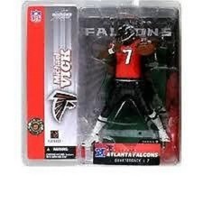 McFarlane NFL 7 MICHAEL VICK variant RED figure-Falcons