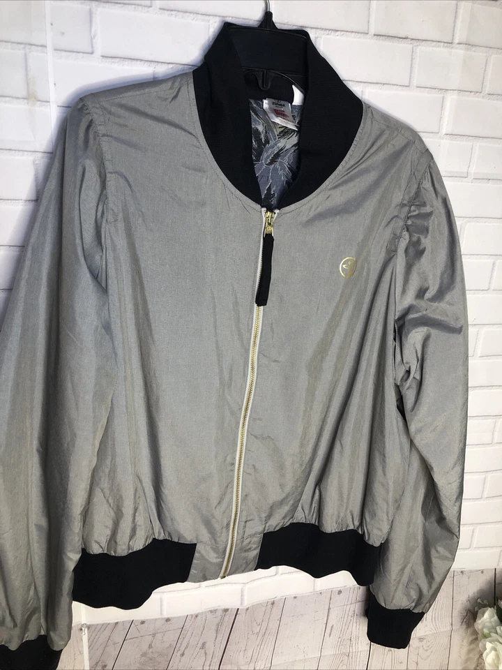 Zumba Wear Jacket Gray Green  Mens Womens Unisex Fitness I Am Number 1  Size XXL - Image 1 of 4