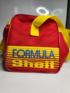 Vintage - Shell Racing Duffle Bag - 1970s FORMULA SHELL 16" long Vintage Racing - Picture 1 of 8