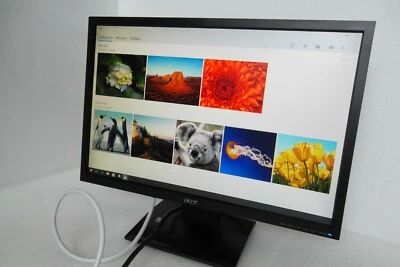 ACER V223W V226WL 22" Widescreen LCD Monitor VGA DVI  ET.EV3WP.002 ET.EV3WP.E03 - Image 1 of 4