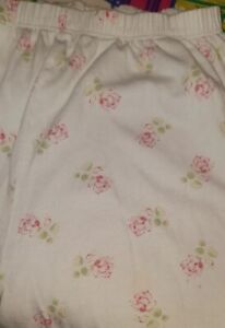 11-12yrs The Little White Company Ditsy Floral 100% Cotton Pj Set Jersey Cuffs 