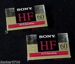 2 CASSETTE DE AUDIO SONY 60 MINUTOS TIPO 1 SESGO NORMAL ENVUELTO DE FÁBRICA NUEVO - Imagen 1 de 3