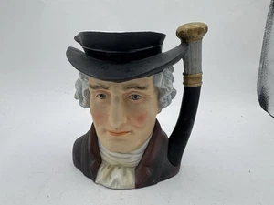 Vintage Lefton China Character Coffee Cup Mug #KW2352 Thomas Jefferson President - Picture 1 of 5