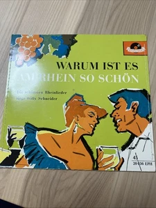 WILLY SCHNEIDER: Warum ist es am Rhein so schön ? (Polydor  45 20036 EHP - Bild 1 von 4